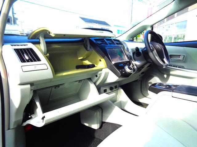 プリウスアルファ S パノラマルーフ 純正8インチナビTV DVD再生可能 Bluetooth バックカメラ LEDヘッド ステアリングスイッチ スマートキー プッシュスタート ETC クリアランスソナー 整備・保証付(35枚目)