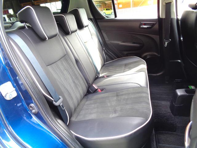 スイフト スタイル-DJE 特別仕様車 ナビTV バックカメラ USB入力 ETC ステアリングスイッチ パドルシフト ハーフレザーシート シートヒーター スマートキー プッシュスタート 盗難防止システム 専用グリル 整備保証付(17枚目)