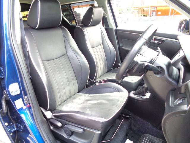 スイフト スタイル-DJE 特別仕様車 ナビTV バックカメラ USB入力 ETC ステアリングスイッチ パドルシフト ハーフレザーシート シートヒーター スマートキー プッシュスタート 盗難防止システム 専用グリル 整備保証付(18枚目)