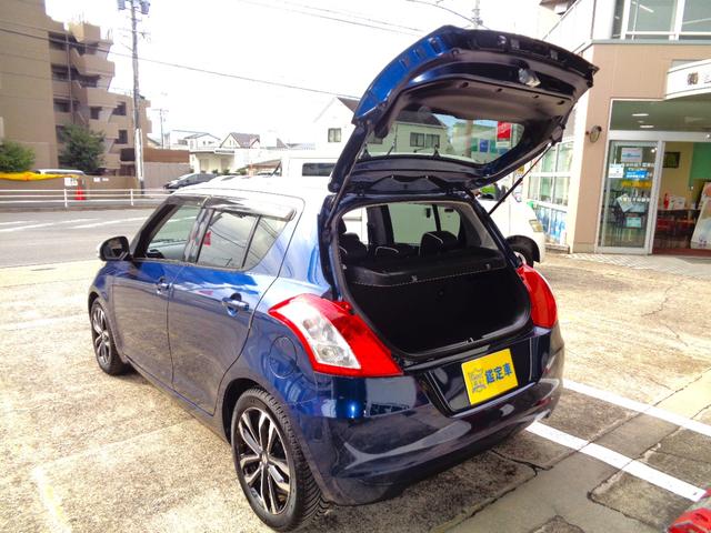 スイフト スタイル-DJE 特別仕様車 ナビTV バックカメラ USB入力 ETC ステアリングスイッチ パドルシフト ハーフレザーシート シートヒーター スマートキー プッシュスタート 盗難防止システム 専用グリル 整備保証付(45枚目)