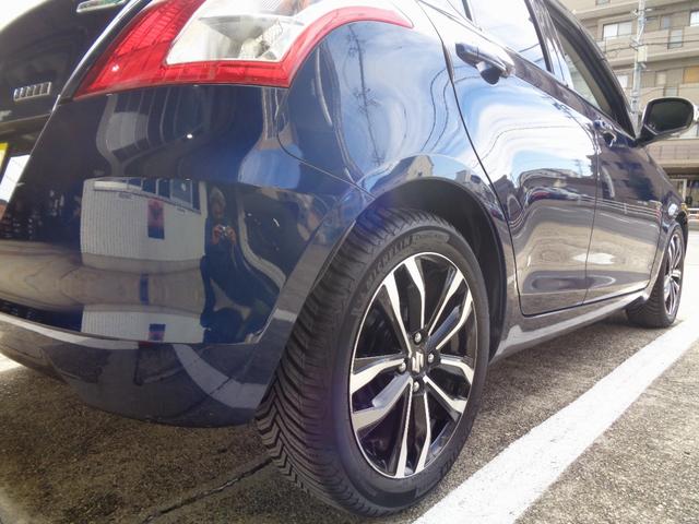 スイフト スタイル-DJE 特別仕様車 ナビTV バックカメラ USB入力 ETC ステアリングスイッチ パドルシフト ハーフレザーシート シートヒーター スマートキー プッシュスタート 盗難防止システム 専用グリル 整備保証付(67枚目)