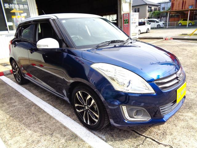 スイフト スタイル-DJE 特別仕様車 ナビTV バックカメラ USB入力 ETC ステアリングスイッチ パドルシフト ハーフレザーシート シートヒーター スマートキー プッシュスタート 盗難防止システム 専用グリル 整備保証付(73枚目)