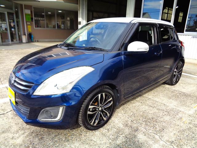 スイフト スタイル-DJE 特別仕様車 ナビTV バックカメラ USB入力 ETC ステアリングスイッチ パドルシフト ハーフレザーシート シートヒーター スマートキー プッシュスタート 盗難防止システム 専用グリル 整備保証付(74枚目)