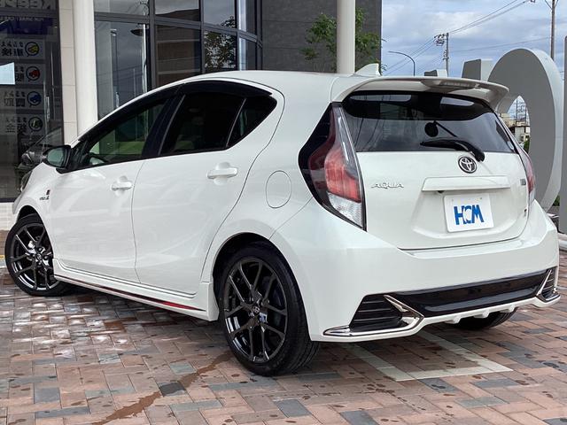 アクア Ｇ　ＧＲスポーツ　衝突軽減　レーンキープ　純正メモリーナビ　フルセグＴＶ　Ｂｌｕｅｔｏｏｔｈ　ＤＶＤ再生　バックカメラ　ＬＥＤヘッドライト　ＬＥＤフォグライト　ドライブレコーダー　１７インチ純正アルミ　ＥＴＣ（39枚目）