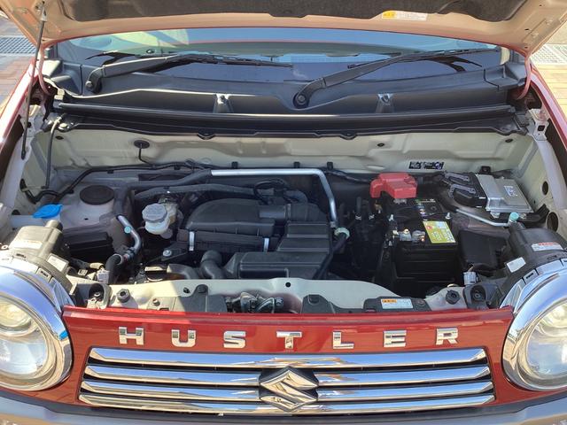 ハスラー JスタイルII 衝突軽減 禁煙車 ストラーダナビ TV Bluetooth HIDヘッドライト LEDフォグライト スマートキー プッシュスタート シートヒーター ハーフレザーシート ETC アイドリングストップ(59枚目)