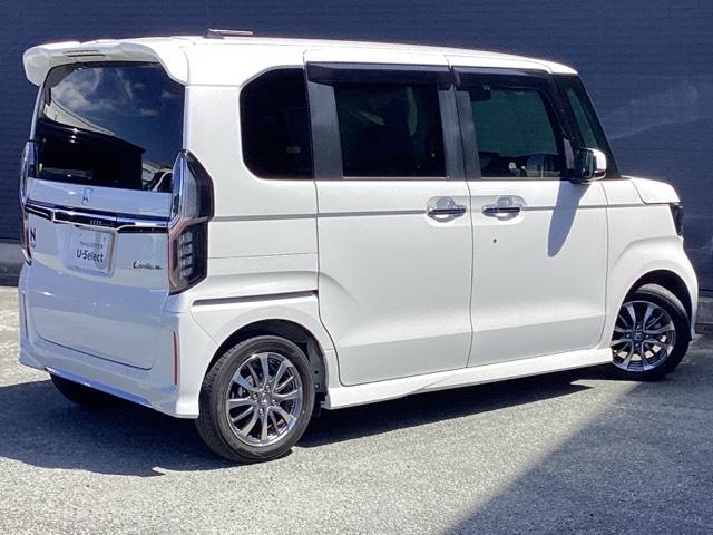 Ｎ－ＢＯＸカスタム Ｌ　ワンオーナー　禁煙車　純正８インチナビ　ＬＥＤヘッドライト　バックカメラ　シートヒーター　サイドカーテンエアバック　クルーズコントロール　フルセグＴＶ　ＤＶＤ再生可　キーレス　スマートキー（27枚目）