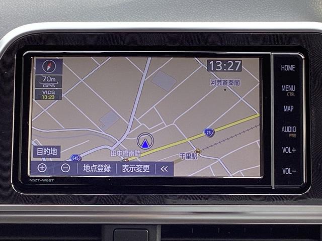 シエンタ G クエロ 衝突軽減 純正ナビ フルセグ Bluetooth DVD 録音 360°カメラ 両側パワースライドドア LEDヘッドライト LEDフォグライト 後席モニター ハーフレザーシート ビルトインETC(5枚目)