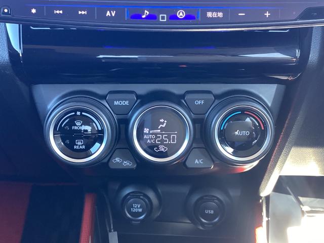 スイフトスポーツ ベースグレード 衝突軽減 アルパイン11型ナビ フルセグ Bluetooth HDMI AppleCarPlay AndroidoAuto 360°カメラ HKS車高調 HKSマフラー Weds16インチアルミ(19枚目)
