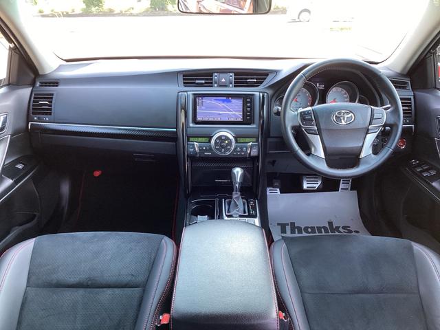 マークＸ ２５０Ｇ　Ｓパッケージ　Ｇ’ｓ　サンルーフ　純正ナビ　フルセグ　Ｂｌｕｅｔｏｏｔｈ　バックガイドモニター　ＨＩＤヘッドライト　フォグライト　ＬＥＤＢＥＡＭ　スマートキー　プッシュスタート　ハーフレザーシート　クルーズコントロール（26枚目）