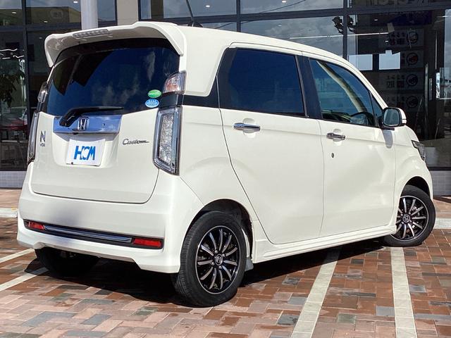 Ｎ－ＷＧＮカスタム Ｇ・ターボパッケージ　衝突軽減　イクリプスナビ　ＴＶ　バックカメラ　ディスチャージヘッドライト　フォグライト　ハーフレザーシート　ビルトインＥＴＣ　スマートキー　プッシュスタート　クルーズコントロール　ＵＳＢチャージャー（6枚目）