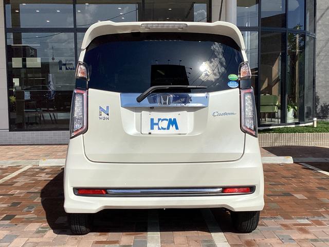 Ｎ－ＷＧＮカスタム Ｇ・ターボパッケージ　衝突軽減　イクリプスナビ　ＴＶ　バックカメラ　ディスチャージヘッドライト　フォグライト　ハーフレザーシート　ビルトインＥＴＣ　スマートキー　プッシュスタート　クルーズコントロール　ＵＳＢチャージャー（8枚目）