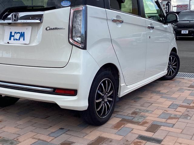 Ｎ－ＷＧＮカスタム Ｇ・ターボパッケージ　衝突軽減　イクリプスナビ　ＴＶ　バックカメラ　ディスチャージヘッドライト　フォグライト　ハーフレザーシート　ビルトインＥＴＣ　スマートキー　プッシュスタート　クルーズコントロール　ＵＳＢチャージャー（14枚目）