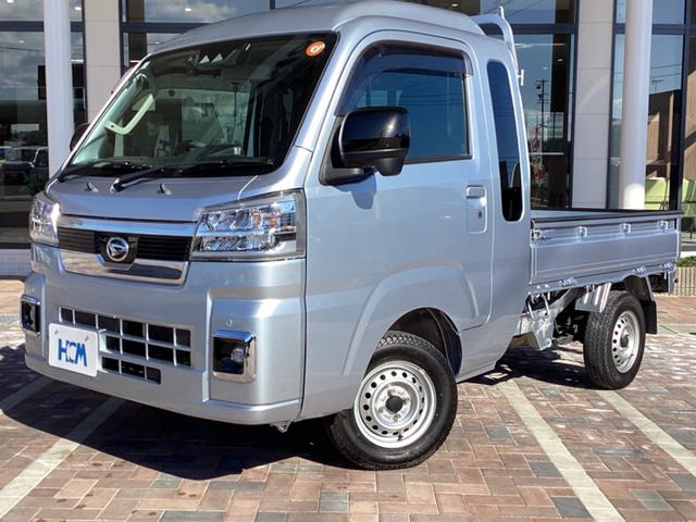 ハイゼットトラック ジャンボエクストラ　スマートアシスト　Ｓｔｒａｄａナビ　Ｂｌｕｅｔｏｏｔｈ　フルセグ　バックモニター　ＥＴＣ　　前後ドライブレコーダー　ＬＥＤヘッドライト　プッシュスターター　スマートキー　アイドルストップ　禁煙車（2枚目）