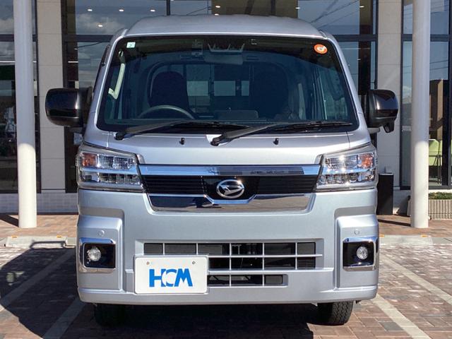 ハイゼットトラック ジャンボエクストラ　スマートアシスト　Ｓｔｒａｄａナビ　Ｂｌｕｅｔｏｏｔｈ　フルセグ　バックモニター　ＥＴＣ　　前後ドライブレコーダー　ＬＥＤヘッドライト　プッシュスターター　スマートキー　アイドルストップ　禁煙車（6枚目）