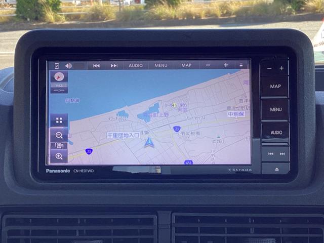 ハイゼットトラック ジャンボエクストラ　スマートアシスト　Ｓｔｒａｄａナビ　Ｂｌｕｅｔｏｏｔｈ　フルセグ　バックモニター　ＥＴＣ　　前後ドライブレコーダー　ＬＥＤヘッドライト　プッシュスターター　スマートキー　アイドルストップ　禁煙車（25枚目）