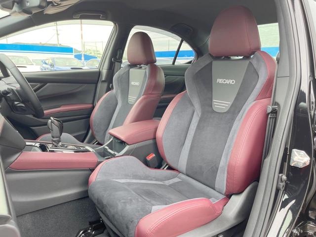 ＷＲＸ　Ｓ４ ＳＴＩスポーツＲ　ＥＸ　禁煙車　ＲＥＣＡＲＯシート　１１．６インチナビ　アイサイトセイフティ＋　フロント・サイド・バックカメラ　ＥＴＣ　メモリーシート　純正１８インチアルミ　ＬＥＤヘッド　ＬＥＤライナー　全席シートヒーター（34枚目）