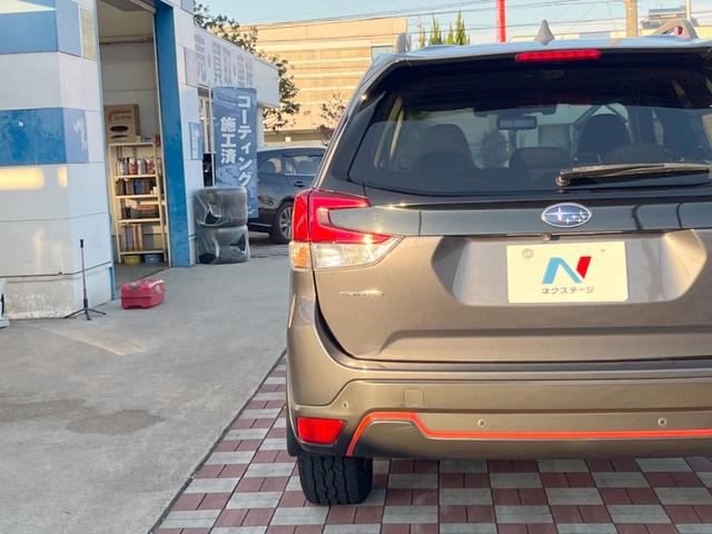 フォレスター X-ブレイク 禁煙車 純正ダイアトーンナビ アイサイトセイフティ+ スマートリアビューミラー パワーバックドア フロント・サイド・バックカメラ ETC 撥水シート 純正17インチアルミ LEDライナー ルーフレール(23枚目)
