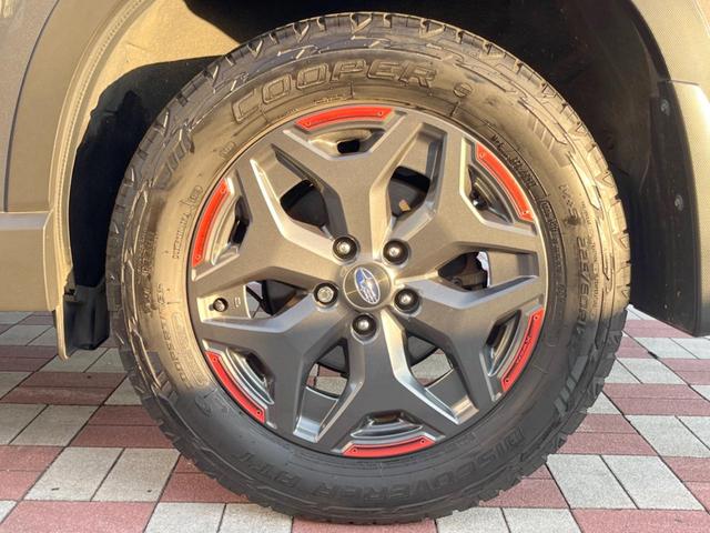 フォレスター X-ブレイク 禁煙車 純正ダイアトーンナビ アイサイトセイフティ+ スマートリアビューミラー パワーバックドア フロント・サイド・バックカメラ ETC 撥水シート 純正17インチアルミ LEDライナー ルーフレール(31枚目)