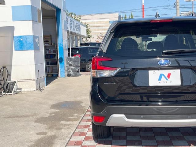 フォレスター アドバンス 禁煙車 純正パナソニックナビ アイサイトセイフティ+ スマートビューミラー フロント・サイド・バックカメラ パワーバックドア ETC 純正18インチアルミ ルーフレール フリップダウン LEDライナー(27枚目)