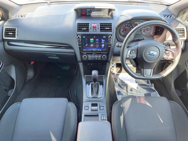 WRX S4 2.0GTアイサイト 禁煙車 純正パナソニック製ナビ アイサイトセイフティプラス フロント・サイド・バックカメラ シートヒーター ETC トランクスポイラー 純正18インチアルミ パワーシート LEDヘッド オートエアコン(2枚目)