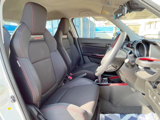 スイフトスポーツ ベースグレード 禁煙車 全方位モニター 純正8インチSDナビ ETC2.0 運転席シートヒーター スマートキー デジタルルームミラー クルーズコントロール LEDヘッドライト 純正17インチアルミホイール(8枚目)