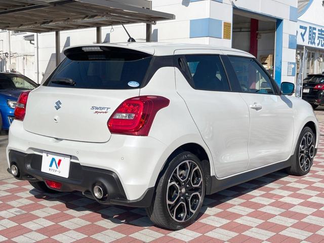 スイフトスポーツ ベースグレード 禁煙車 全方位モニター 純正8インチSDナビ ETC2.0 運転席シートヒーター スマートキー デジタルルームミラー クルーズコントロール LEDヘッドライト 純正17インチアルミホイール(17枚目)