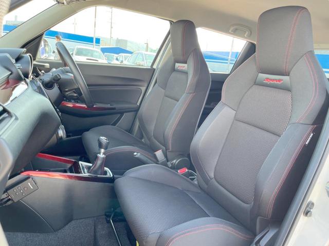 スイフトスポーツ ベースグレード 禁煙車 全方位モニター 純正8インチSDナビ ETC2.0 運転席シートヒーター スマートキー デジタルルームミラー クルーズコントロール LEDヘッドライト 純正17インチアルミホイール(43枚目)