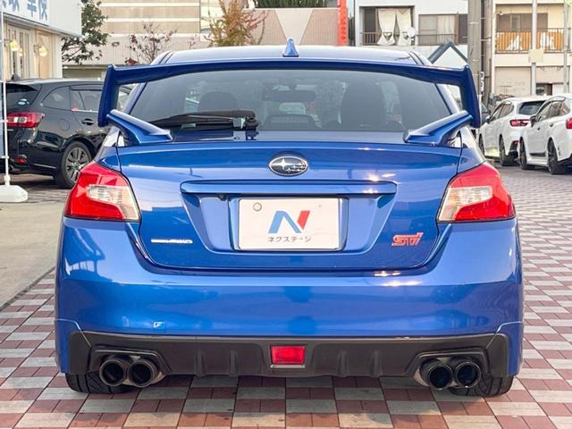WRX STI STI タイプS 禁煙車 STIエアロ フジツボマフラー ブリッツ製タワーバー タイミングベルト交換済み 純正パイオニア製SDナビ バックカメラ ハーフレザー LEDヘッド LEDライナー 純正19インチアルミ ETC(15枚目)