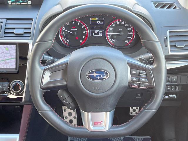 レヴォーグ 2.0STIスポーツアイサイト 禁煙車 アドバンスドセイフティPKG 純正パナソニック製SDナビ サイド・バックカメラ シートヒーター メモリーシート ETC LEDヘッド LEDライナー STIチューニングBILSTEINダンパー(11枚目)