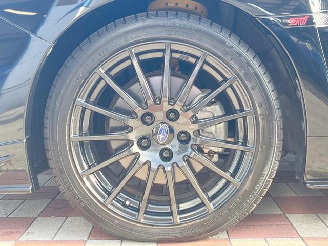 WRX S4 STIスポーツシャープ 禁煙車 STIフルエアロ STIマフラー STIタワーバー RECAROシート STIガードバー セイフティ+ 純正アルパインナビ フロント・サイド・バックカメラ グレード専用18インチアルミ ETC(32枚目)