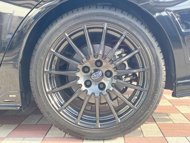 WRX S4 STIスポーツシャープ 禁煙車 STIフルエアロ STIマフラー STIタワーバー RECAROシート STIガードバー セイフティ+ 純正アルパインナビ フロント・サイド・バックカメラ グレード専用18インチアルミ ETC(33枚目)