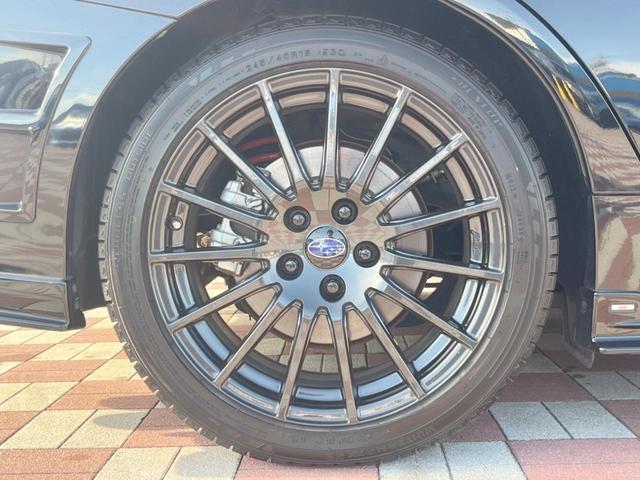 WRX S4 STIスポーツシャープ 禁煙車 STIフルエアロ STIマフラー STIタワーバー RECAROシート STIガードバー セイフティ+ 純正アルパインナビ フロント・サイド・バックカメラ グレード専用18インチアルミ ETC(34枚目)