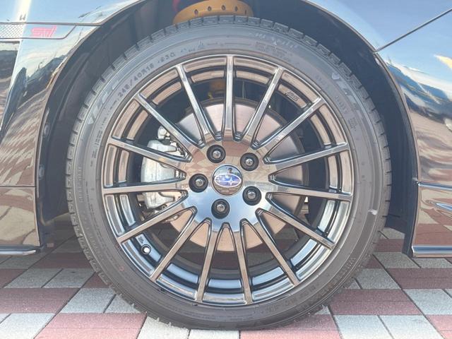 WRX S4 STIスポーツシャープ 禁煙車 STIフルエアロ STIマフラー STIタワーバー RECAROシート STIガードバー セイフティ+ 純正アルパインナビ フロント・サイド・バックカメラ グレード専用18インチアルミ ETC(35枚目)