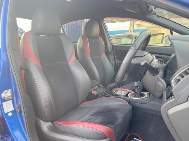 ＷＲＸ ＳＴＩ ＳＴＩ　タイプＳ　禁煙車　ＳＴＩタワーバー　純正ＫＥＮＷＯＯＤ製ナビ　バックカメラ　シートヒーター　ＥＴＣ　パワーシート　純正１９インチアルミ　ＬＥＤヘッド　ＬＥＤライナー　大型リアスポ　ＢＩＬＳＴＥＩＮダンパー（8枚目）