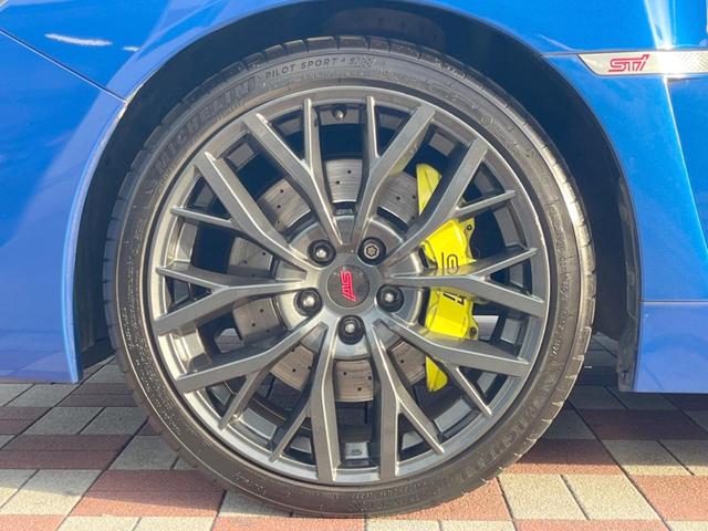 ＷＲＸ ＳＴＩ ＳＴＩ　タイプＳ　禁煙車　ＳＴＩタワーバー　純正ＫＥＮＷＯＯＤ製ナビ　バックカメラ　シートヒーター　ＥＴＣ　パワーシート　純正１９インチアルミ　ＬＥＤヘッド　ＬＥＤライナー　大型リアスポ　ＢＩＬＳＴＥＩＮダンパー（30枚目）