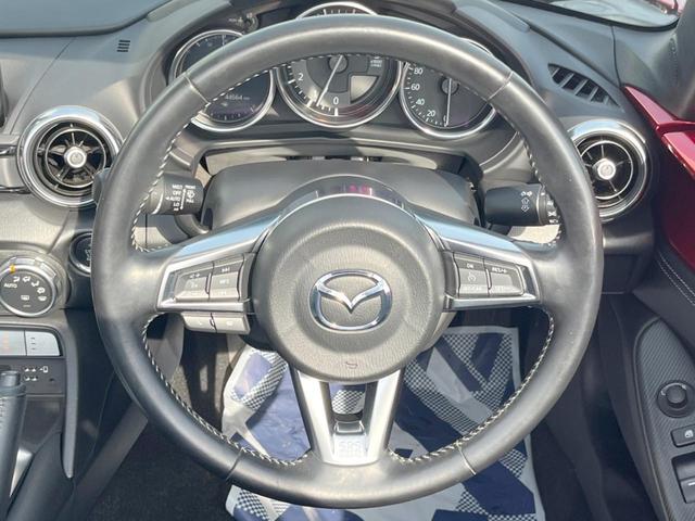 ロードスター Sスペシャルパッケージ 禁煙車 柿本改マフラー マツダコネクト バックカメラ シートヒーター ETC LEDヘッドライト LEDライナー 純正16インチアルミ CD・DVDデッキ アドバンストキー セーフティパッケージ(11枚目)