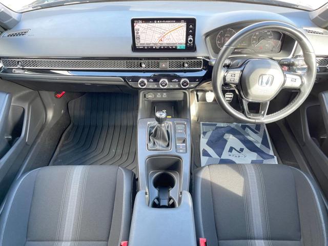 シビック ＬＸ　禁煙車　９インチホンダコネクトナビ　バックカメラ　ホンダセンシング　シートヒーター　ＥＴＣ　ＬＥＤヘッドライト　純正１８インチアルミ　オートエアコン　クルコン　スマートキー　ワイヤレス充電　ドラレコ（2枚目）