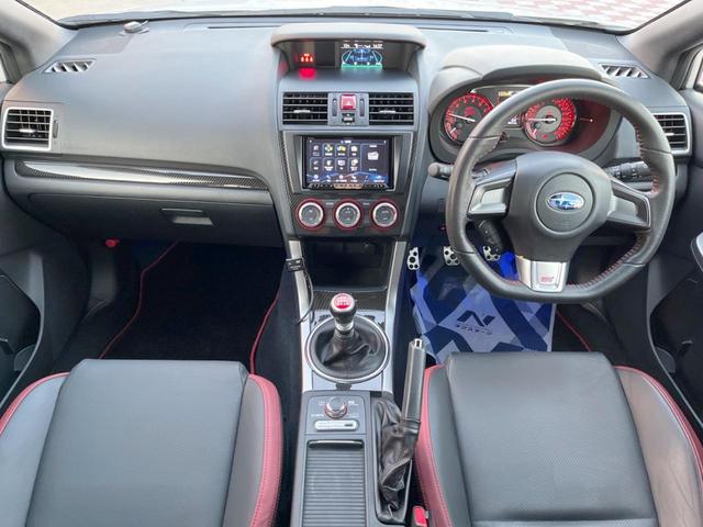 WRX STI STI タイプS 禁煙車 STIスタイルパッケージ STIタワーバー STIドロースティフナー パイオニアSDナビ 革シート 前席シートヒーター メモリー機能付きパワーシート 純正BBS18インチアルミホイール(2枚目)