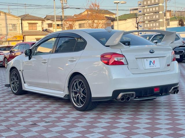 WRX STI STI タイプS 禁煙車 STIスタイルパッケージ STIタワーバー STIドロースティフナー パイオニアSDナビ 革シート 前席シートヒーター メモリー機能付きパワーシート 純正BBS18インチアルミホイール(25枚目)
