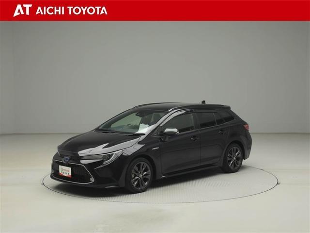 カローラツーリング ハイブリッド　ダブルバイビー　追突軽減ブレーキ　バックモニタ　地デジフルセグ　ＤＶＤ　横滑防止　ナビＴＶ　スマキー　ＬＥＤライト　デュアルエアバッグ　エアコン　オートクルーズ　サイドエアバッグ　ＥＴＣ付　ＰＳ　キーフリー　ＡＢＳ（2枚目）
