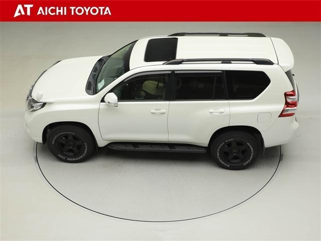 ランドクルーザープラド TX Lパッケージ リアカメラ 1オ-ナ- スマートキ 盗難防止 キーレスエントリー ETC装備 3列席 DVD再生可 エアコン LEDランプ レザー アルミホイール パートタイム4WD 横滑り防止システム フルTV(11枚目)
