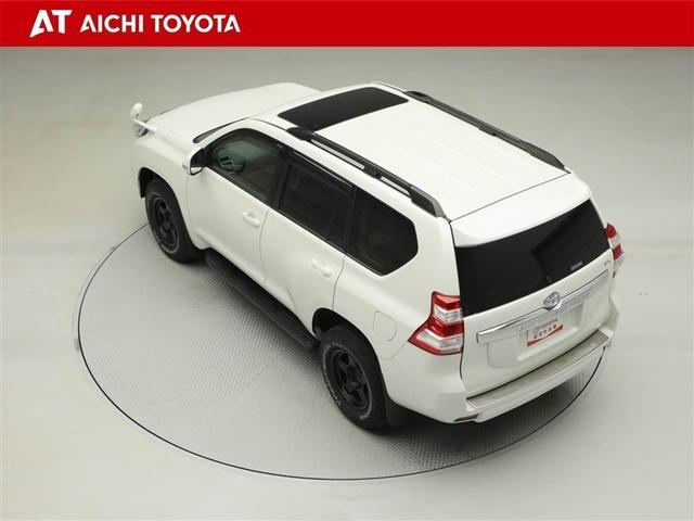 ランドクルーザープラド TX Lパッケージ リアカメラ 1オ-ナ- スマートキ 盗難防止 キーレスエントリー ETC装備 3列席 DVD再生可 エアコン LEDランプ レザー アルミホイール パートタイム4WD 横滑り防止システム フルTV(12枚目)