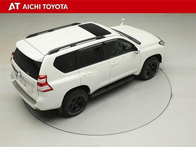 ランドクルーザープラド TX Lパッケージ リアカメラ 1オ-ナ- スマートキ 盗難防止 キーレスエントリー ETC装備 3列席 DVD再生可 エアコン LEDランプ レザー アルミホイール パートタイム4WD 横滑り防止システム フルTV(14枚目)