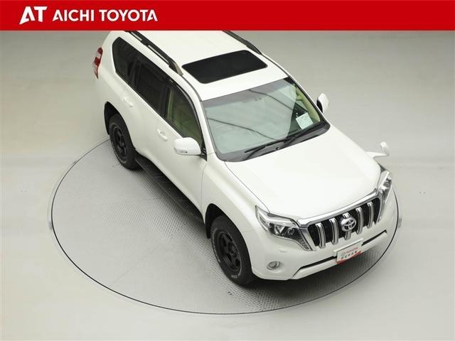 ランドクルーザープラド TX Lパッケージ リアカメラ 1オ-ナ- スマートキ 盗難防止 キーレスエントリー ETC装備 3列席 DVD再生可 エアコン LEDランプ レザー アルミホイール パートタイム4WD 横滑り防止システム フルTV(16枚目)