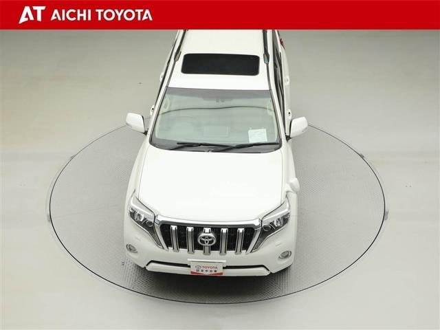 ランドクルーザープラド TX Lパッケージ リアカメラ 1オ-ナ- スマートキ 盗難防止 キーレスエントリー ETC装備 3列席 DVD再生可 エアコン LEDランプ レザー アルミホイール パートタイム4WD 横滑り防止システム フルTV(17枚目)