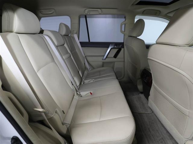 ランドクルーザープラド TX Lパッケージ リアカメラ 1オ-ナ- スマートキ 盗難防止 キーレスエントリー ETC装備 3列席 DVD再生可 エアコン LEDランプ レザー アルミホイール パートタイム4WD 横滑り防止システム フルTV(20枚目)