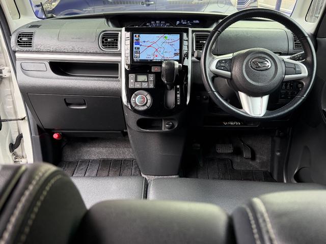 タント カスタムＲＳ　トップエディションリミテッドＳＡＩＩＩ　フリップダウンモニター　全周囲カメラ　両側パワースライドドア　ＥＴＣ　車高調（10枚目）