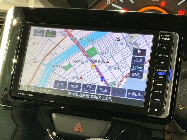タント Ｇ　ＳＡＩＩＩ　１年保証　純正ナビ　ＴＶ　Ｒカメラ　ＢＴオ－ディオ　ＤＶＤ　ドラレコ　シ－トヒ－タ－　両側電動ドア　横滑り防止　アルミ　スマ－トキ－　盗難防止装置　整備記録簿　ＡＡＣ　スペアキ－　ドアバイザ－（5枚目）