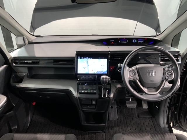 ステップワゴンスパーダ スパーダ ホンダセンシング 最長5年保証 ワンオーナー ナビVXU-197SWi TV Rカメラ CD録音 BTオ-ディオDVD Rモニタ- ETC LEDライト 両側電動ドア VSA クルコン アルミ スマ-トキ- スペアキ-(9枚目)