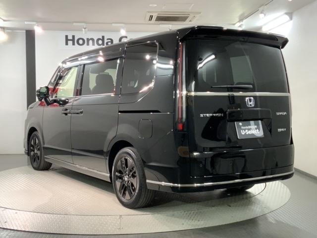 ステップワゴン e:HEVスパーダ H SENSING 最長5年保証 ワンオーナー ナビLXM-237VFLi TV Rカメラ CD録音 BTオ-ディオ DVD LEDライト VSA 両側電動ドア シートヒーター クルコン アルミ(48枚目)